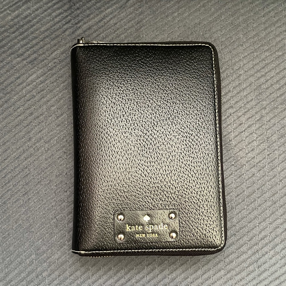 2014 Kate Spade Black Wellesley Planner